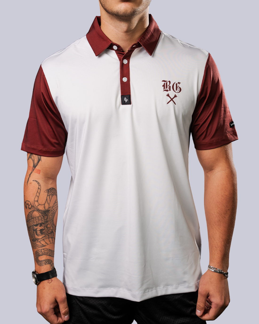 BG - White/Red
