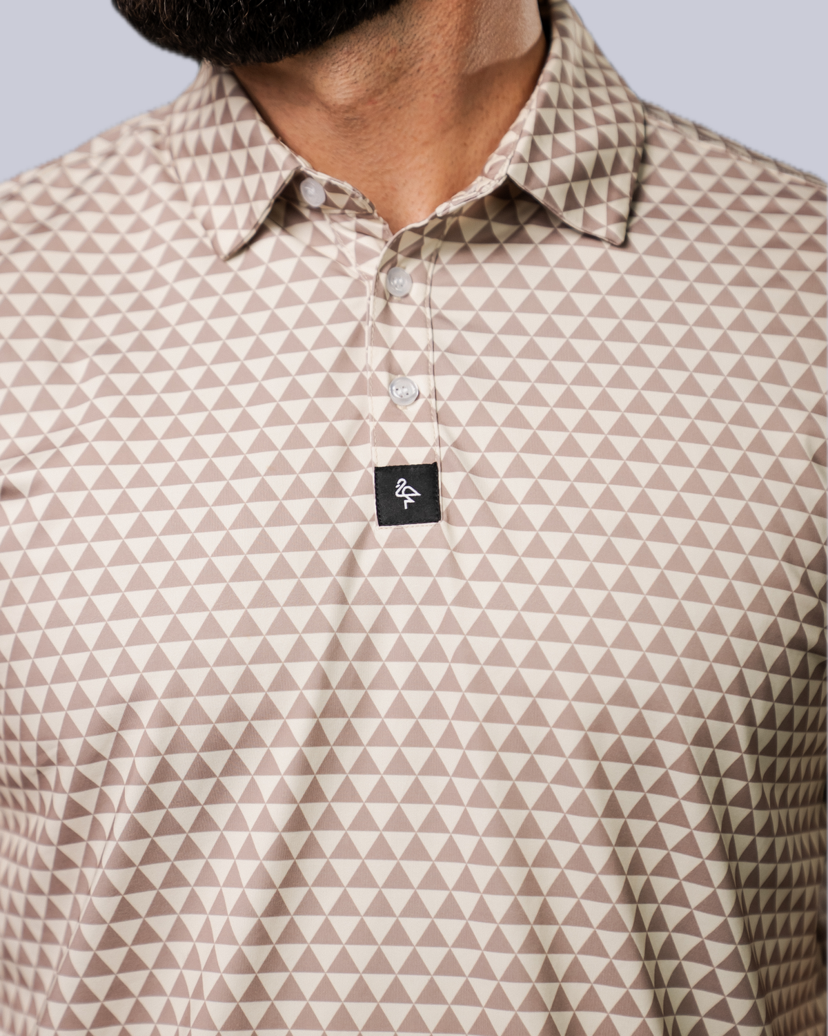 Triangles - Beige