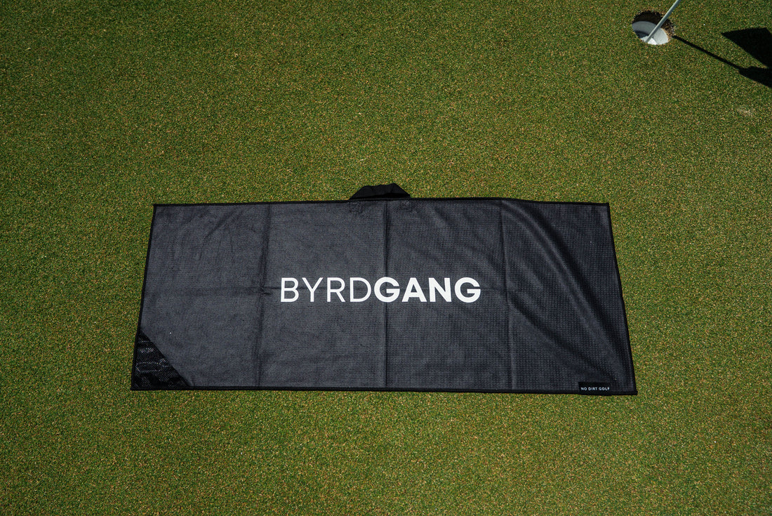 Towel + Club Scrubber - Black
