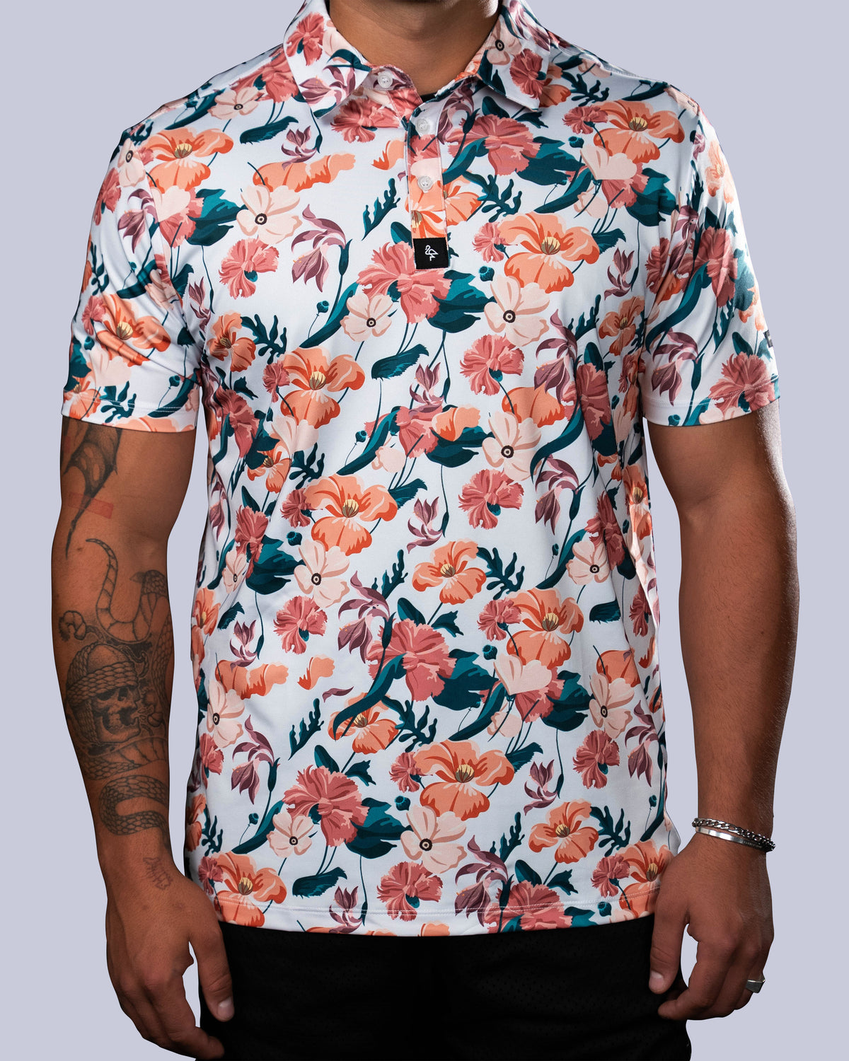 Flower Fade - White