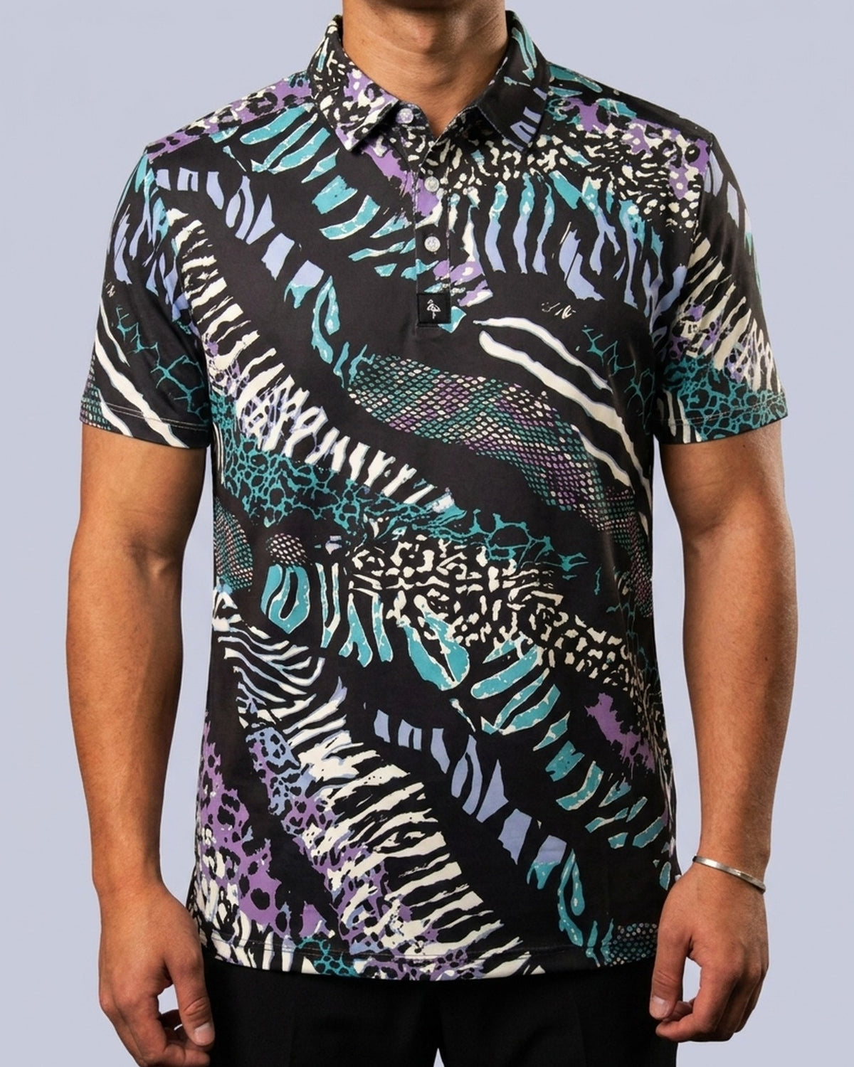 Jungle Party - Teal/Purple