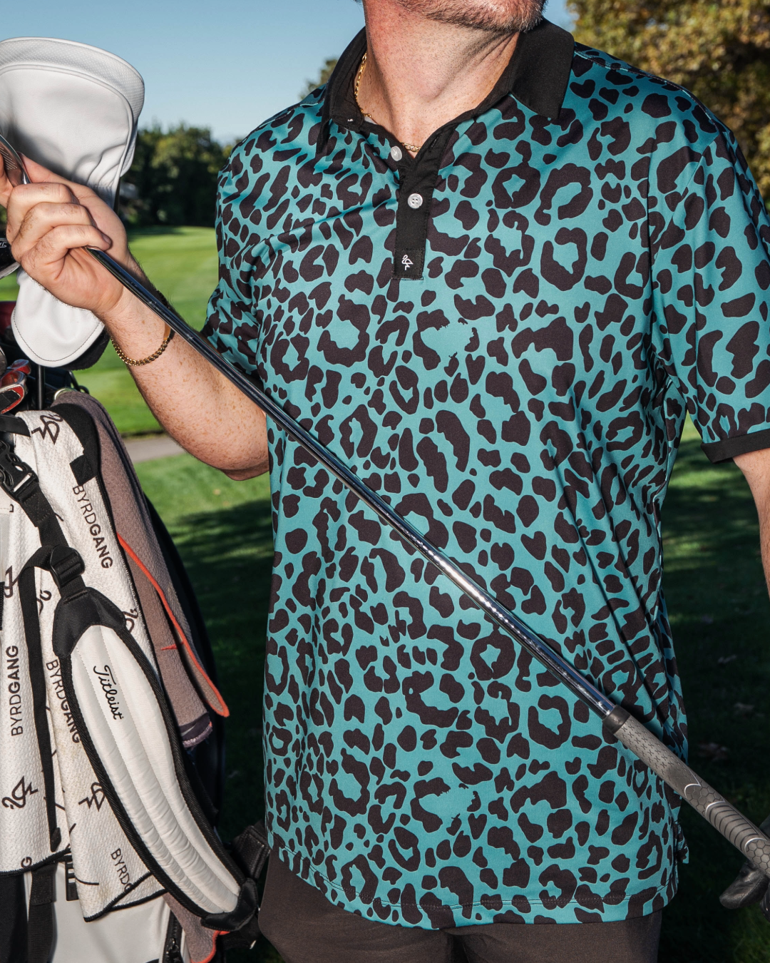 Leopard - Teal